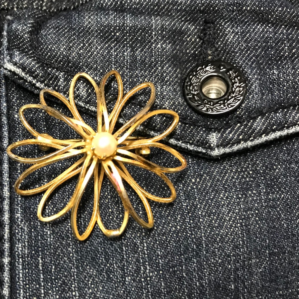 🌼 Flower Vintage Pin Brooch Flare 80’s 90’s